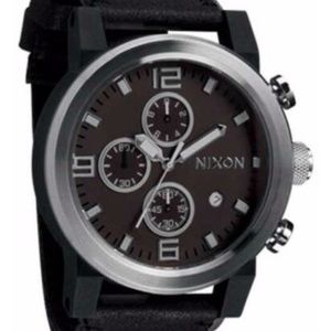 Nixon Ride Watch Leather Bracelet